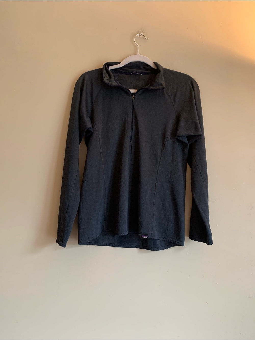 Patagonia Men's Quarter-Zip Fleece Pullover Size Large Pullover Collared